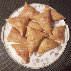 Самса из курицы с сыром