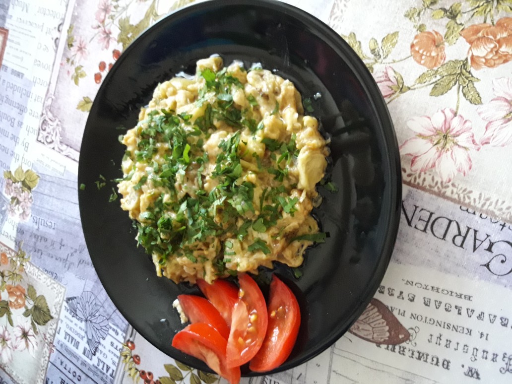 Баклажаны, тушенные со сметаной🍆🍆🍆🧀