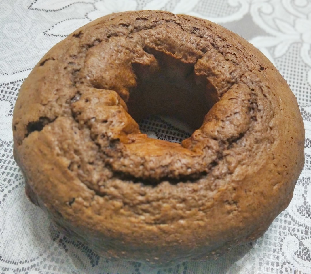 Кекс с какао из сливок на праздничный стол