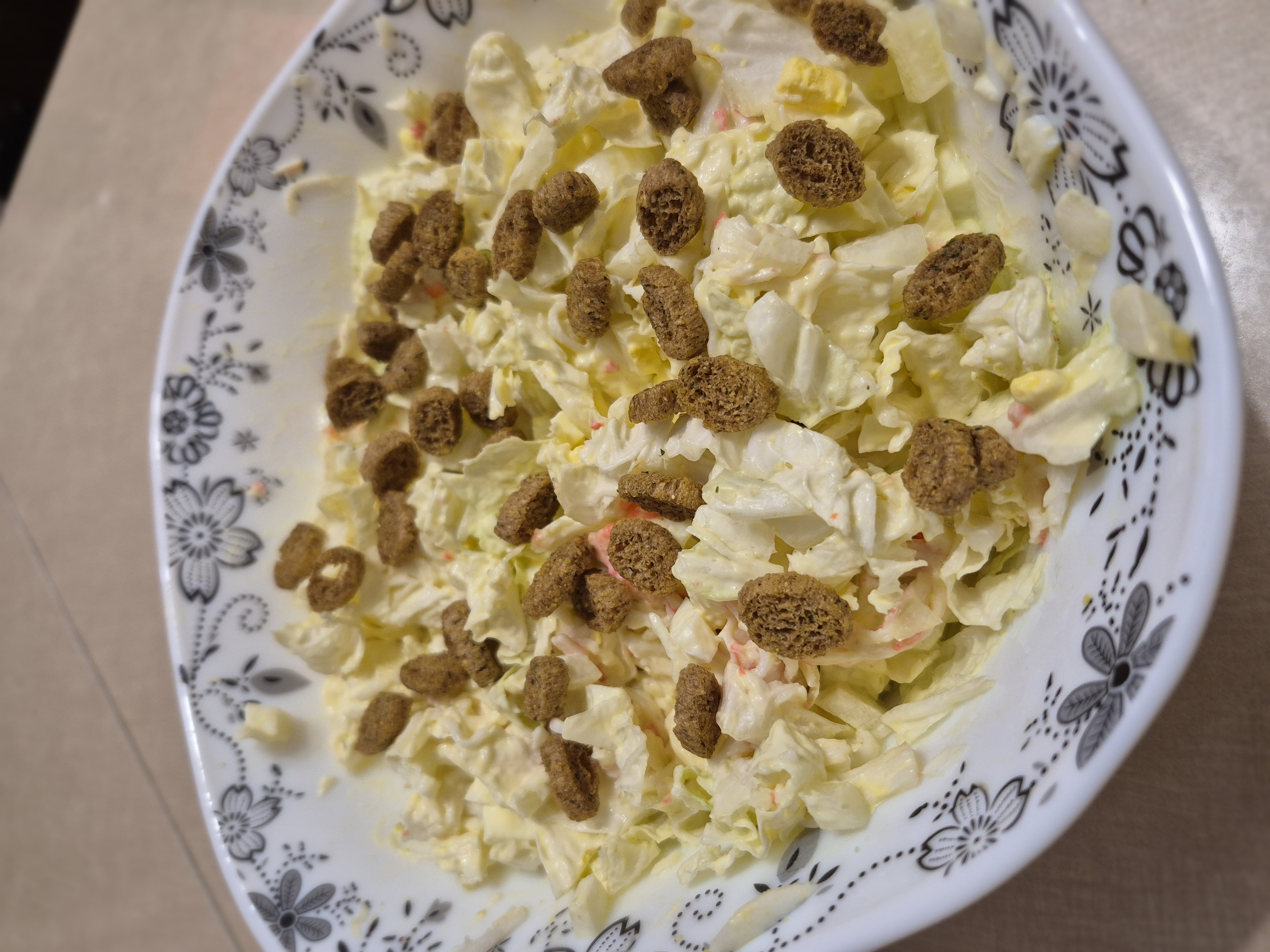 А-ля Крабовый салат с пекинской капустой