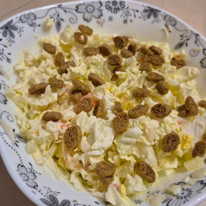 А-ля Крабовый салат с пекинской капустой