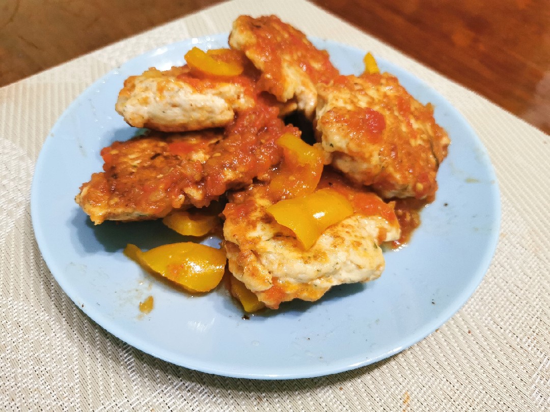 Куриные оладушки