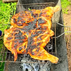 Курица-гриль на решётке 🍗