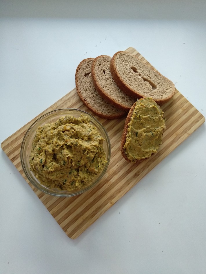 Кабачковый паштет с грибами