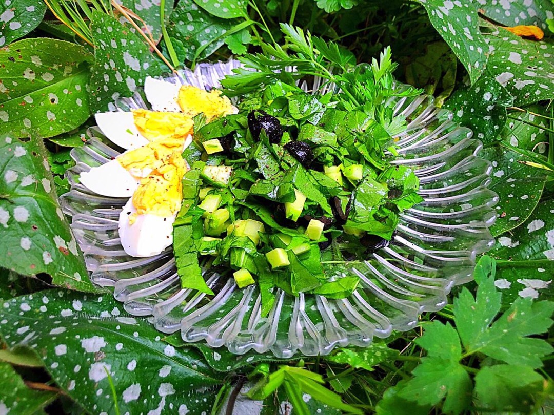 Салат с щавелем «Душевный»