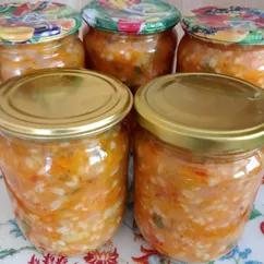 Рассольник с перловкой и огурцами на зиму