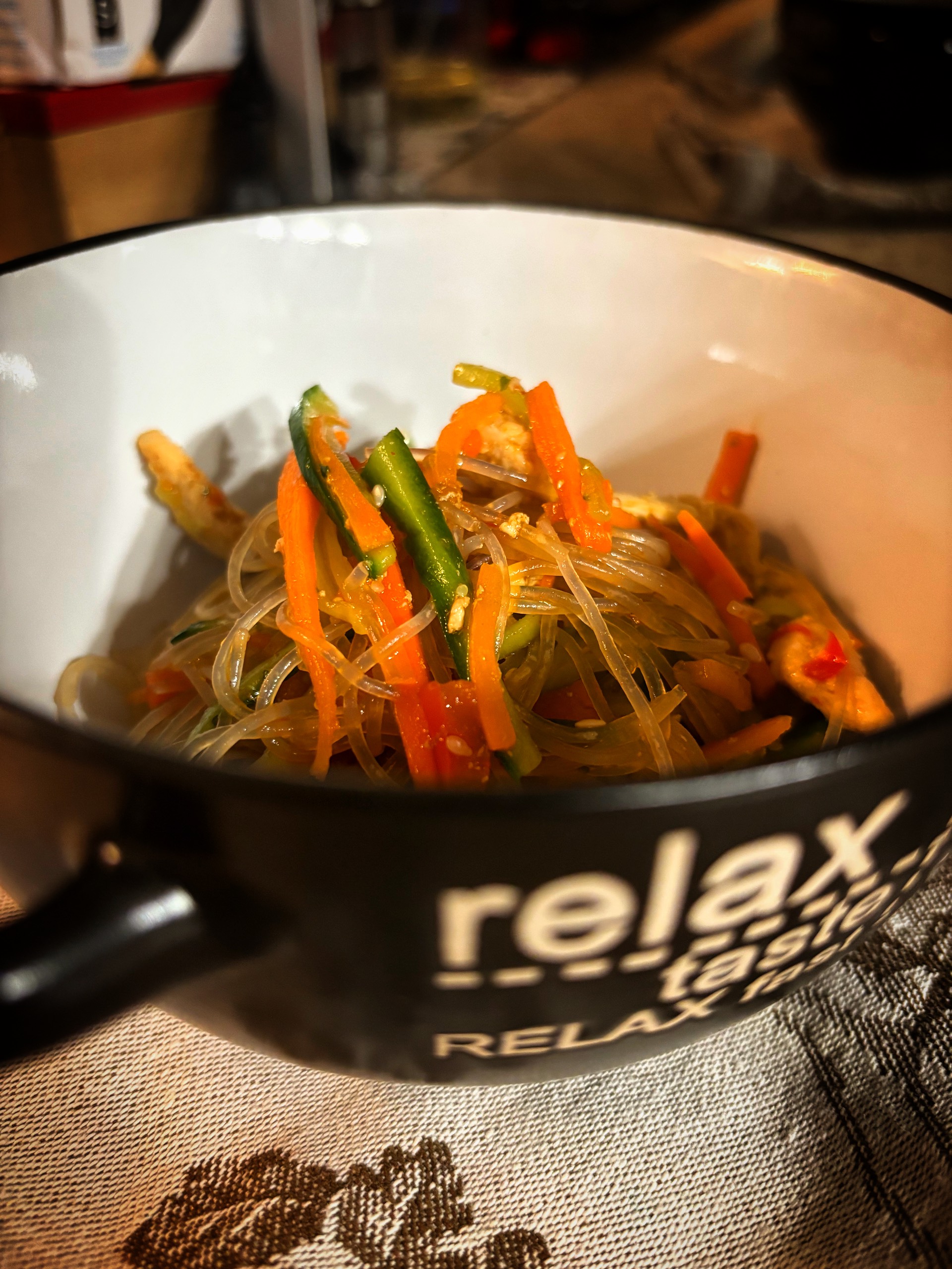 Фунчоза с курицей