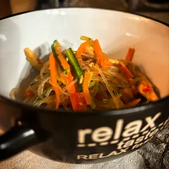 Фунчоза с курицей