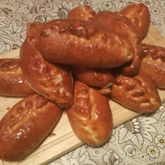 Пирожки с рисом и яйцом