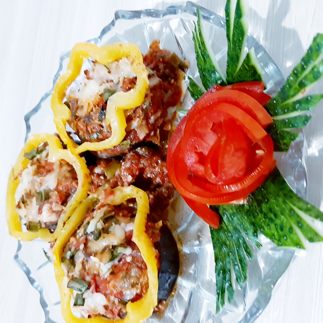 Запечённые баклажаны в томатном соусе 🍆🍅🌶🧄😋😋😋