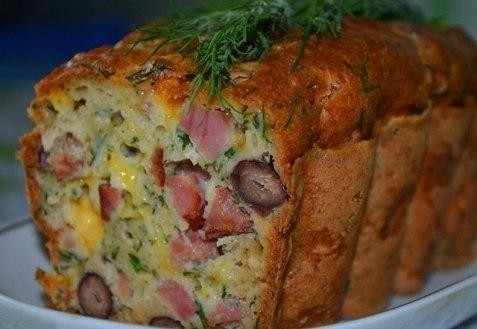 Рецепт мясного кекса