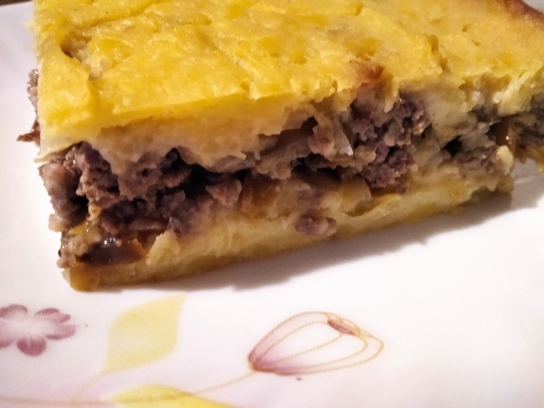 Жареная картошка с капустой и фаршем — рецепт с фото пошагово