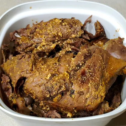 Заяц запеченный в рукаве