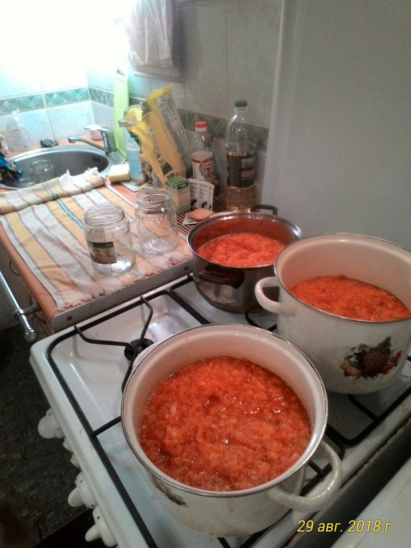 Кабачковая аджика
