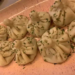 🥟 Хинкали с фаршем и зеленью