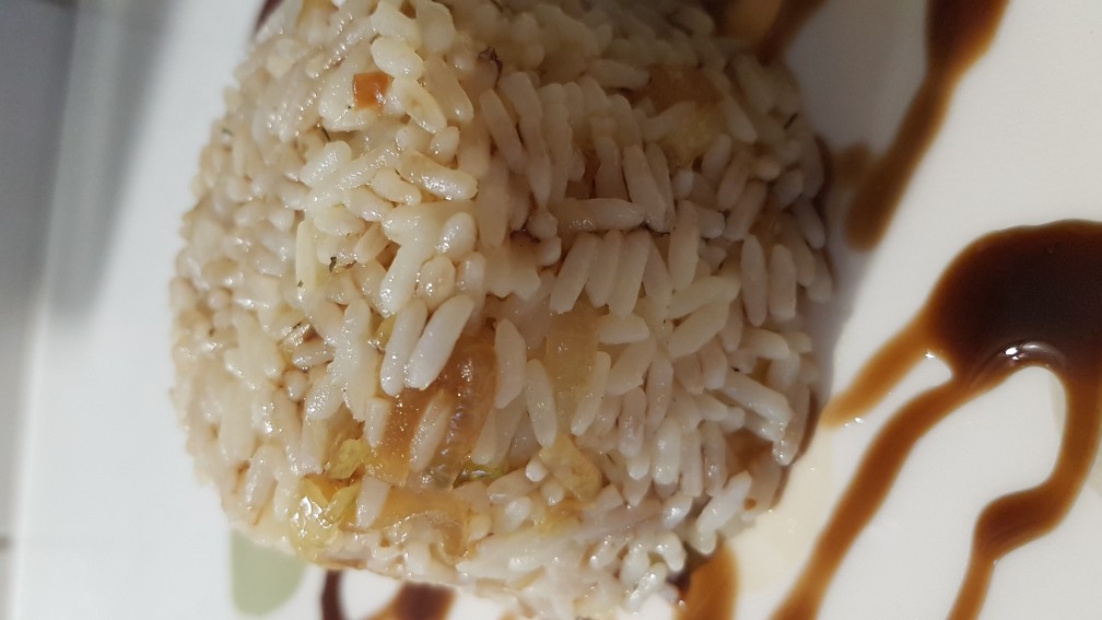 Рис с жареным луком🍚🍚🍚