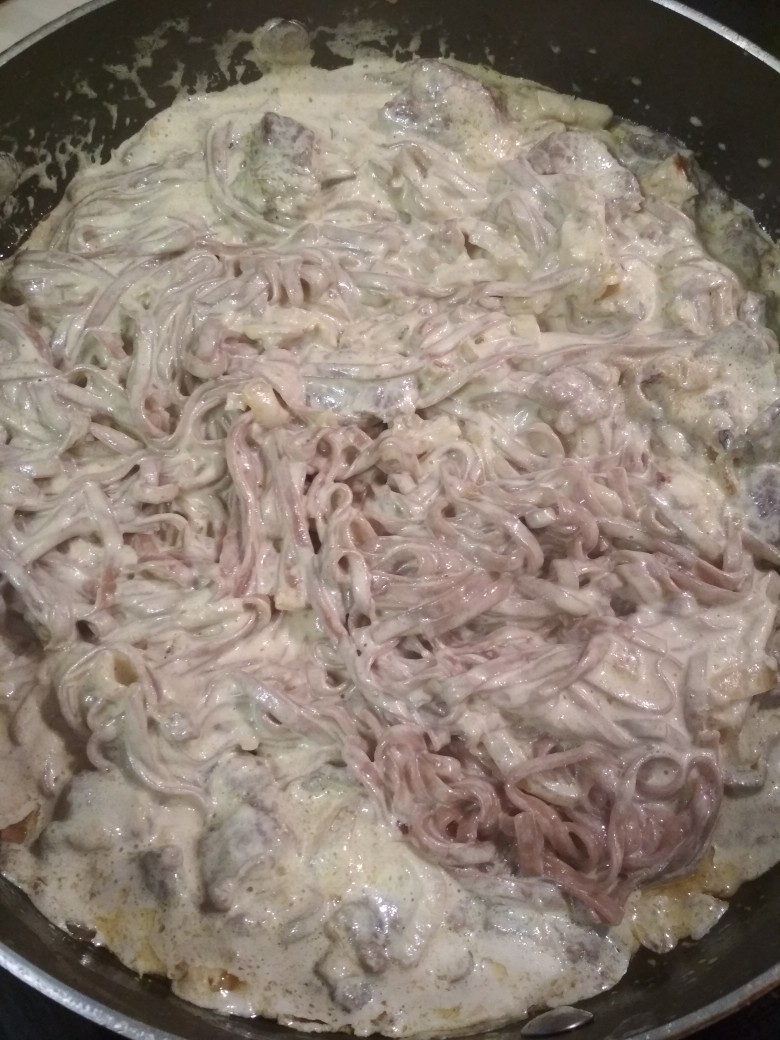 Лапша SoBa с говядиной