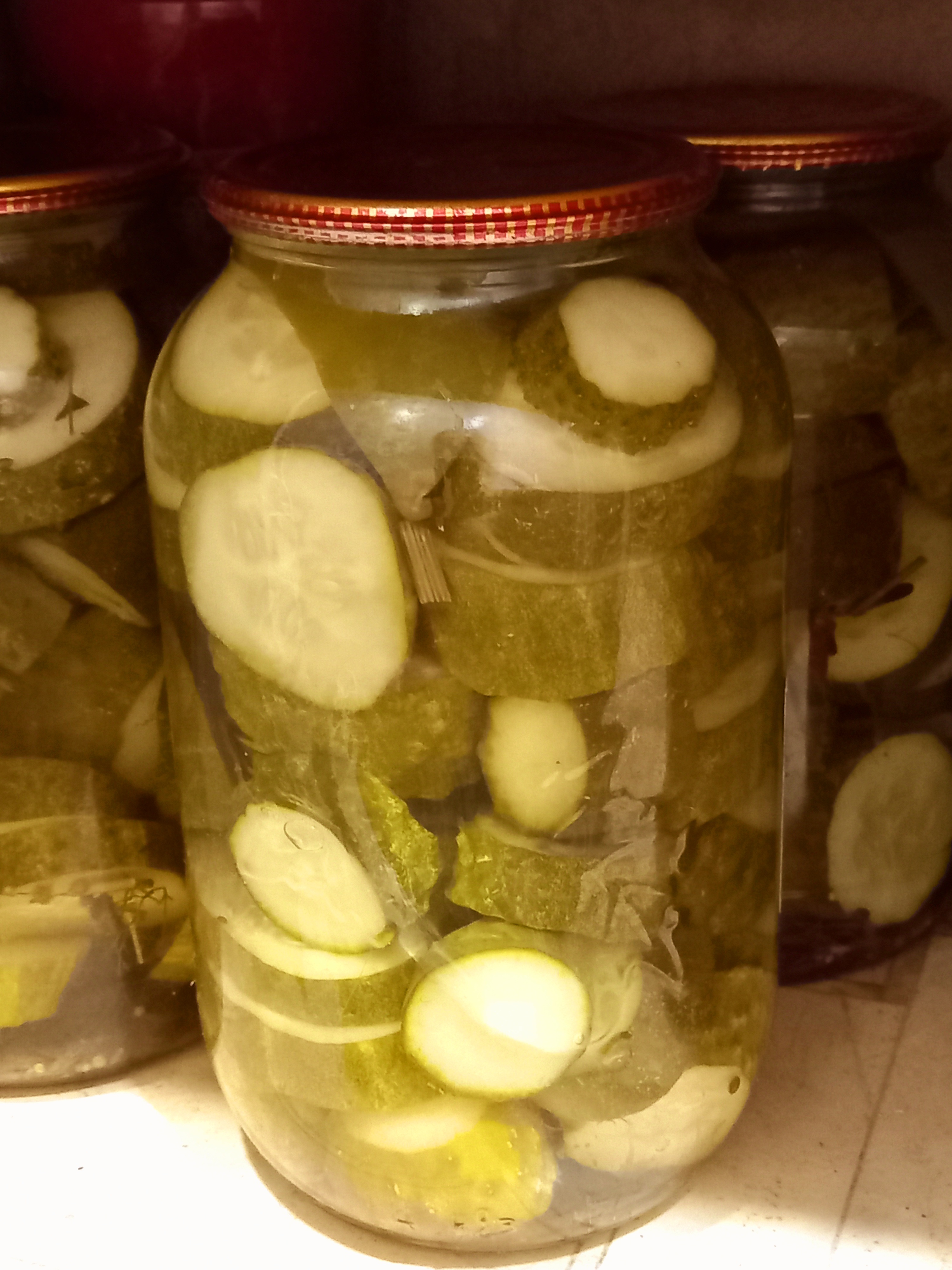 Огурцы крупные 🥒 маринованные