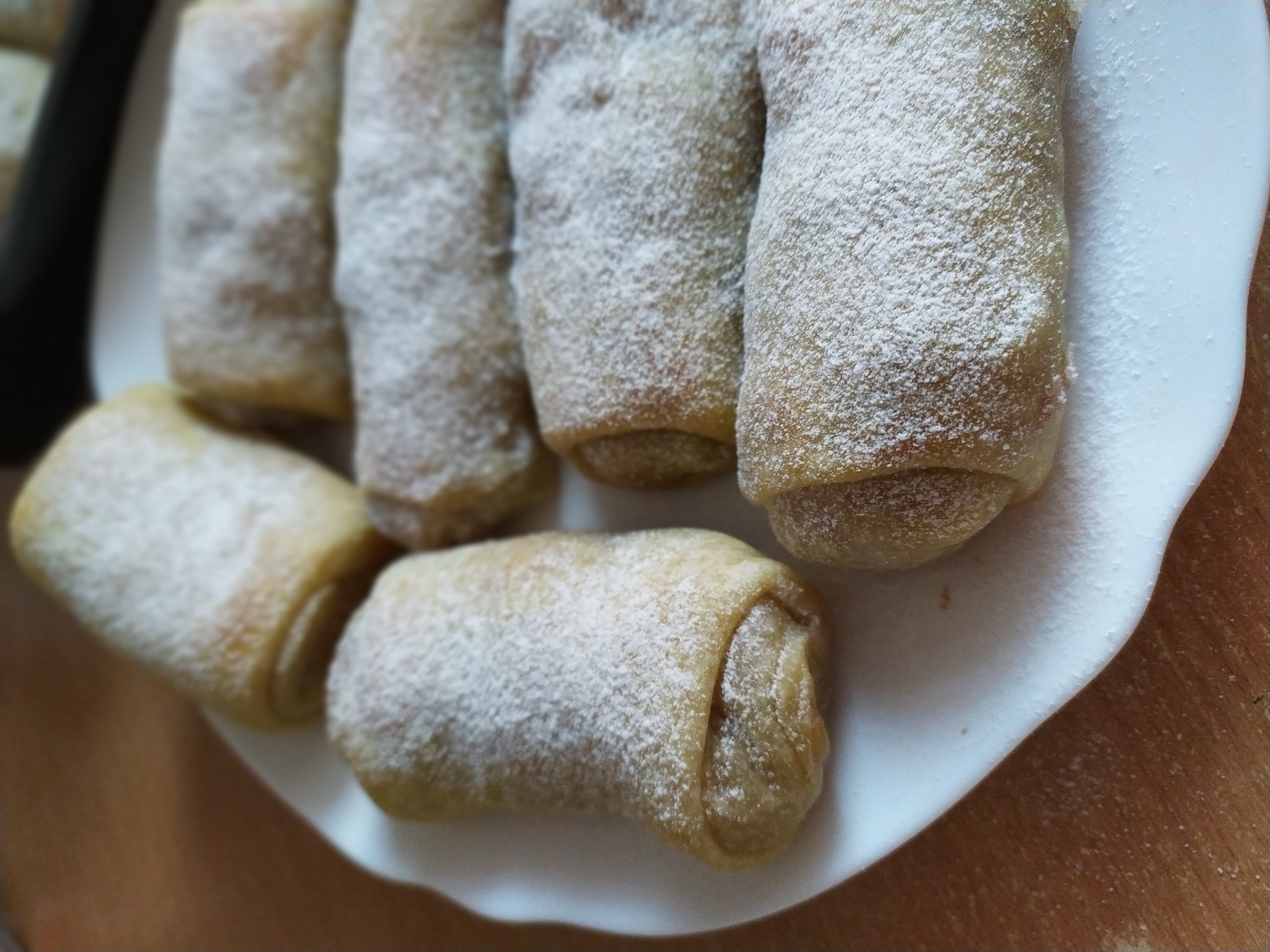Вэрзэре с яблоками и грецкими орехами (веган) 