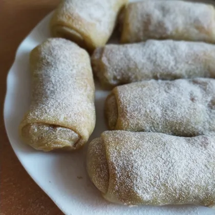 Вэрзэре с яблоками и грецкими орехами (веган) 