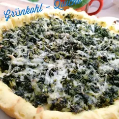 Grünkohl Quiche / Киш с капустой Кале