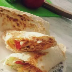 Домашняя легкая и очень вкусная шаурма🌯