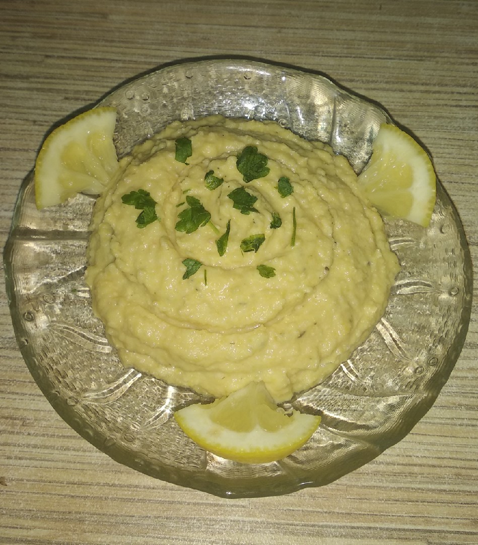 Хумус с чили и куркумой (3 и 4 этапы диеты Дюкана)