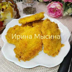 Отбивные из куриной грудки темпура
