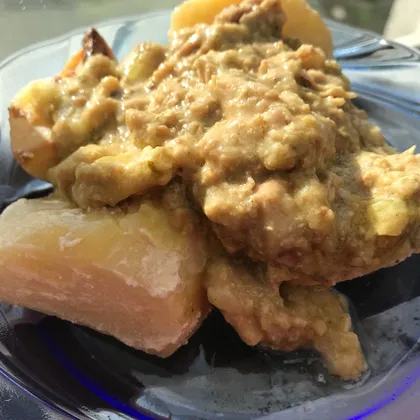Куриное филе в ореховом соусе