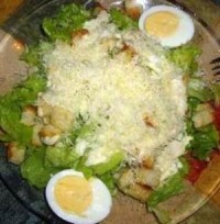 Салат Цезарь с тофу