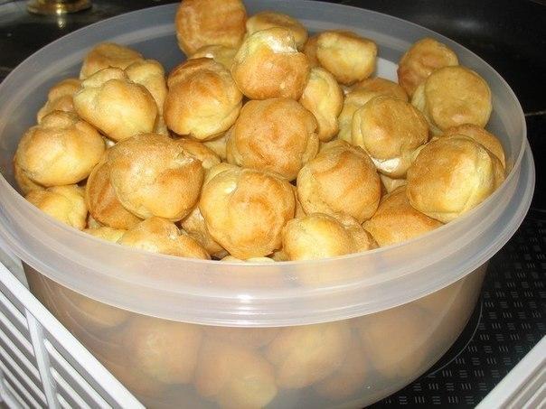 Профитроли - заварные пирожные👍👍❤