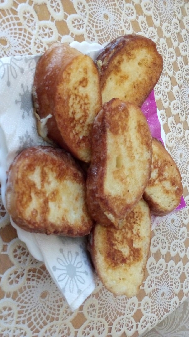 Гренки сладкие в яйце