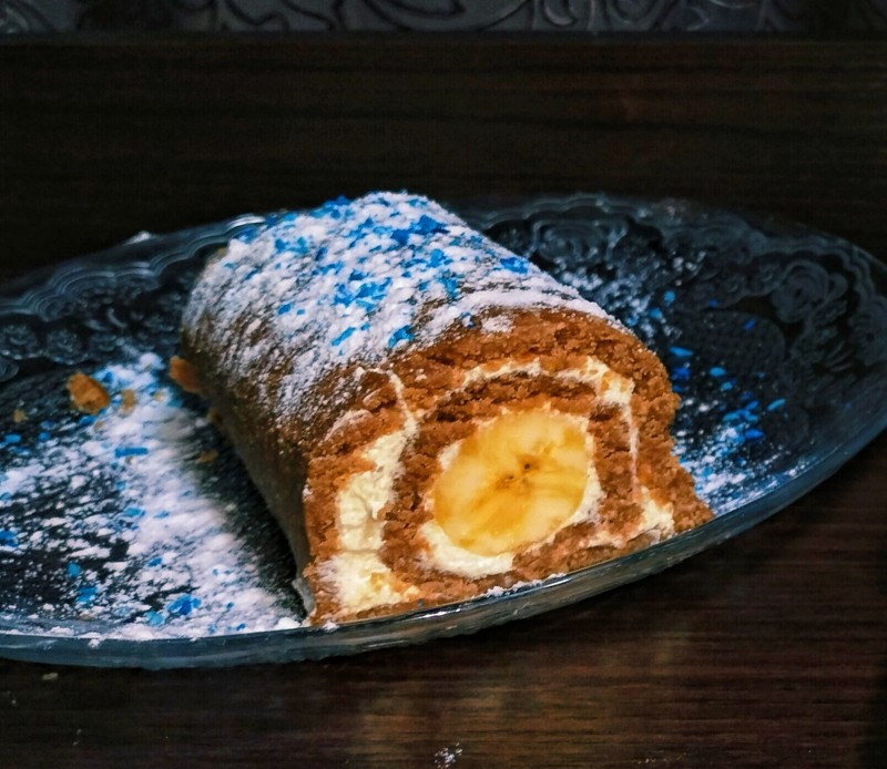 Рулет без выпечки🎄