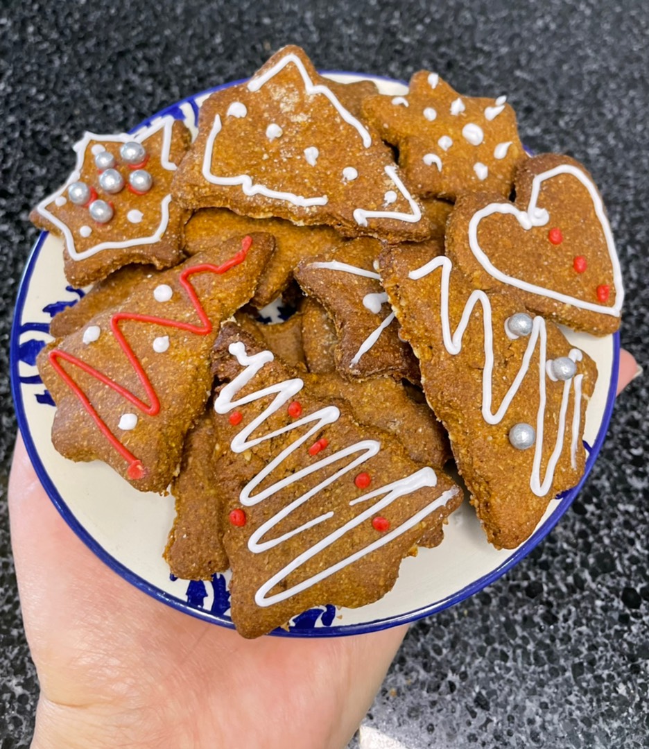 Имбирное печенье 🍪 без сахара