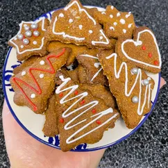 Имбирное печенье 🍪 без сахара