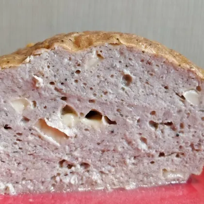 Мясной хлеб с сыром