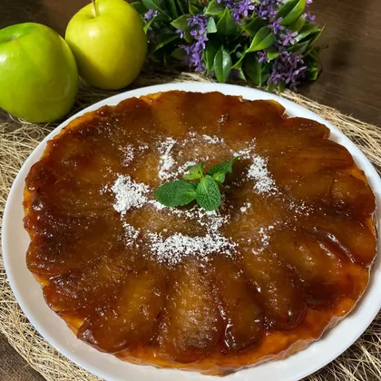 🇫🇷 Тарт Татен (Tarte Tatin) Французский пирог с яблоками