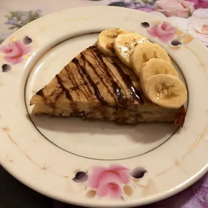 Творожно-банановый пирог 🥮🍌🍌
