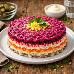 Салат селедка под шубой на Новый год 2027