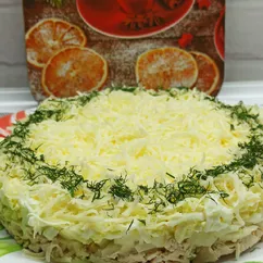 Салат "Мужской каприз" с курицей