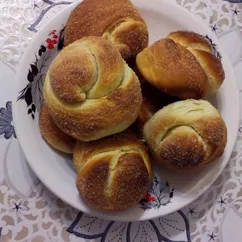 Булочки с сахаром