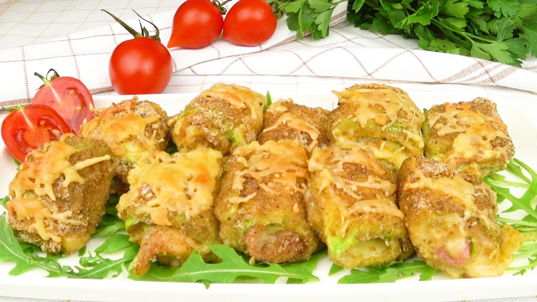 2 рецепта закуски и вы полюбите кабачки | 2 recipes of snack from vegetable marrows