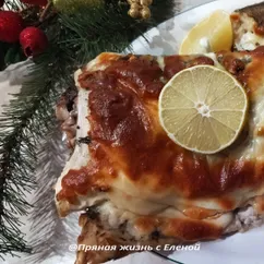 Треска с сыром и лимоном в духовке