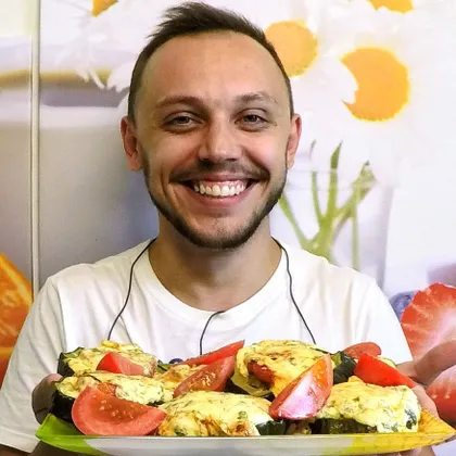 Кабачки с фаршем в духовке с помидорами и сыром