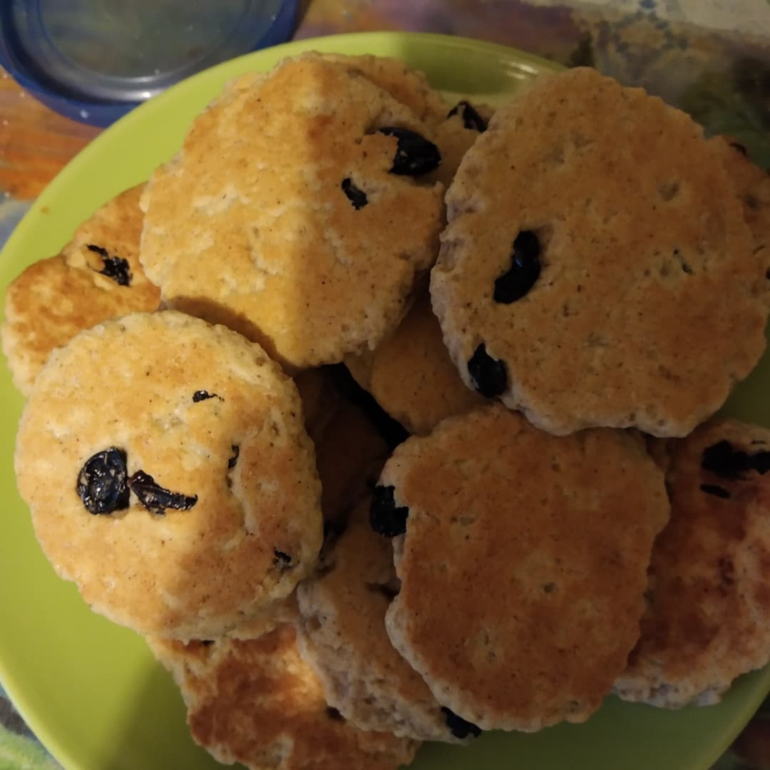 Овсяное печенье на сковороде, рецепт с фото.