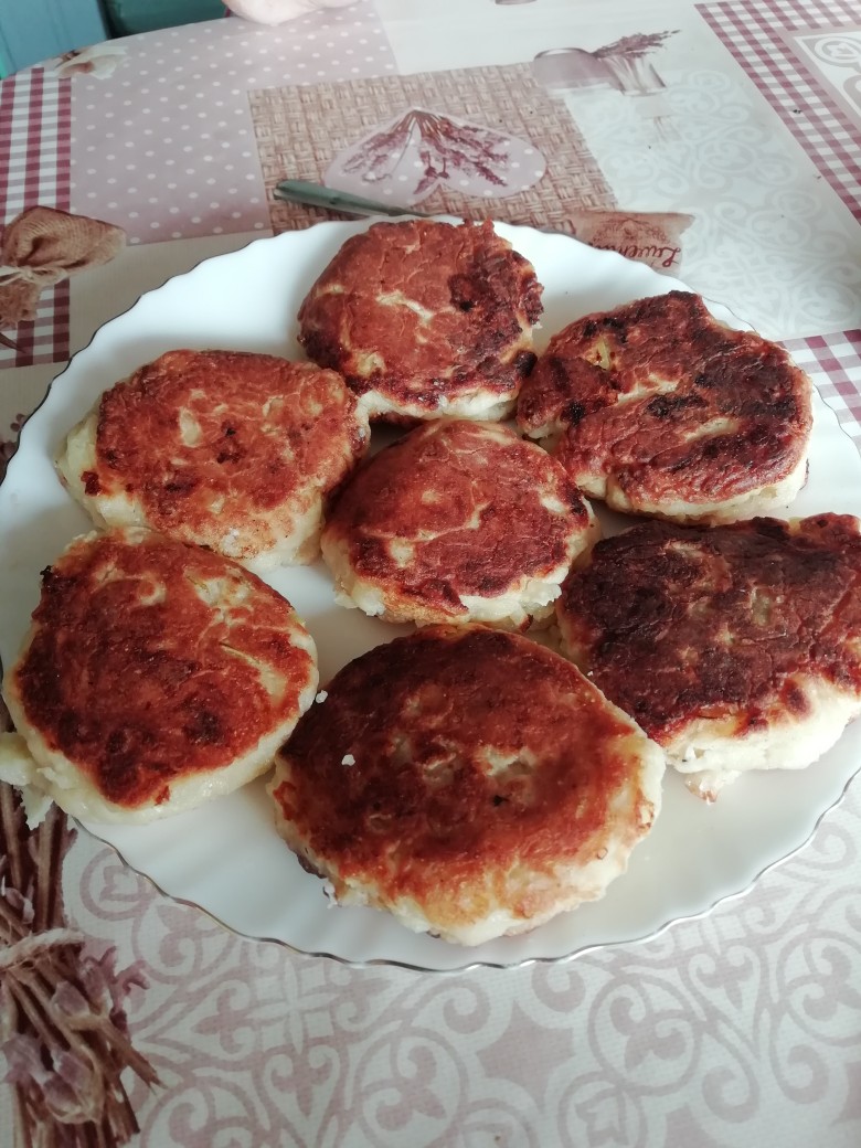 Сырники с яблоками