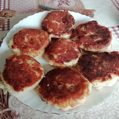 Сырники с яблоками