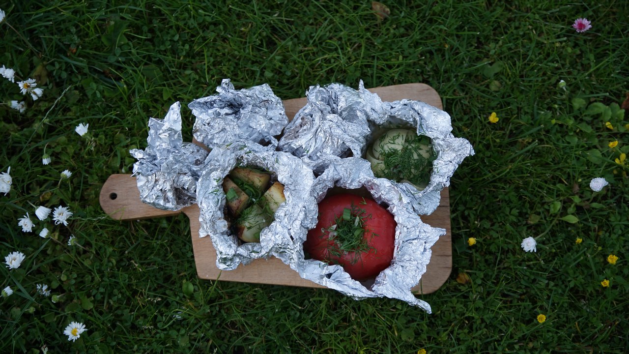 Печёные овощи