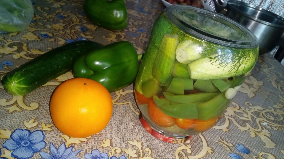 Ассорти овощное на зиму #заготовки