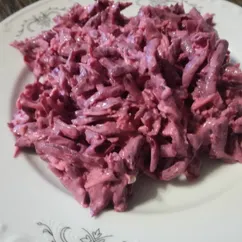 Свекла с сыром и чесноком